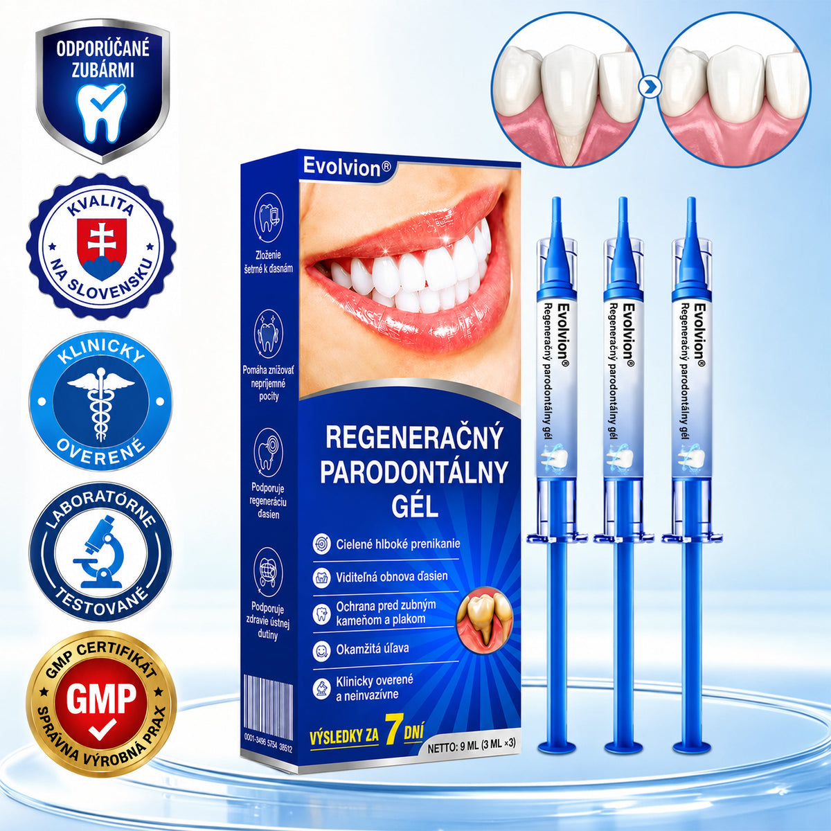 👨‍⚕️Evolvion® GumRevive regeneračný gél na parodont🦷