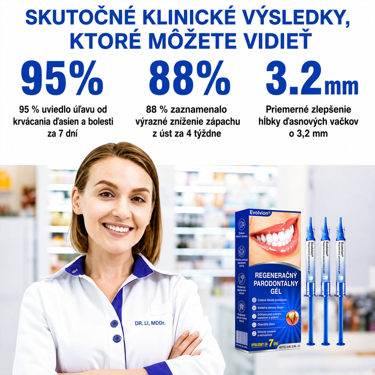 👨‍⚕️Evolvion® GumRevive regeneračný gél na parodont🦷