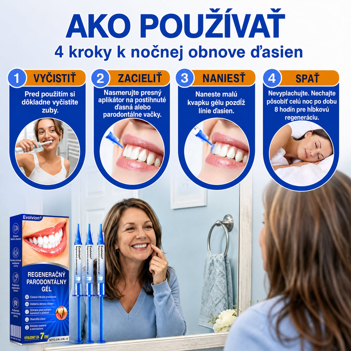 👨‍⚕️Evolvion® GumRevive regeneračný gél na parodont🦷
