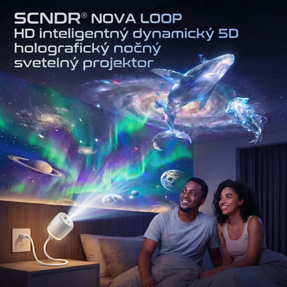 𝐒𝐂𝐍𝐃𝐑® Inteligentný dynamický HD 5D projektor🎁