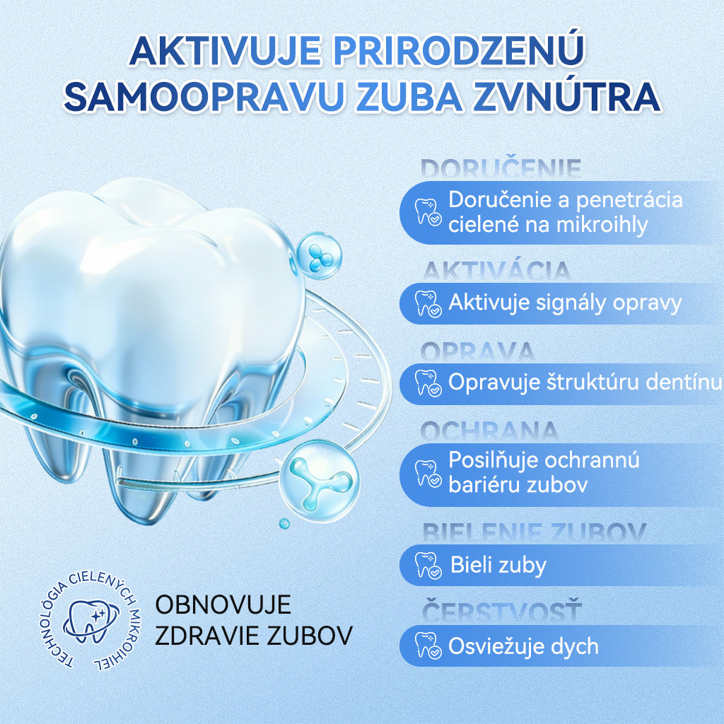 🦷 Glimmerly® TIDEGLUSIB ZUBY A ĎASNÁ Rýchlo rozpustné ústne pásiky Repair  | (🦷 Obnova skloviny a dentínu • Posilnenie ďasien • Odstránenie zubného kameňa a zápachu • Zastavenie citlivosti zubov) 3.0