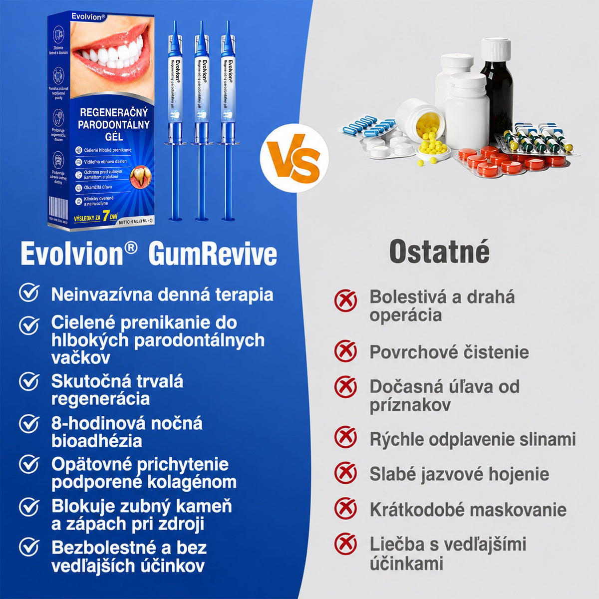 👨‍⚕️Evolvion® GumRevive regeneračný gél na parodont🦷